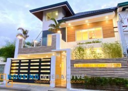 tropical inspired house and lot for sale at pasig city