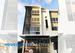 new conditioned 3-bedroom townhouse in diliman
