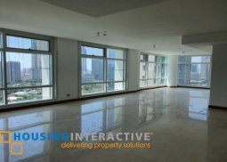 semi-furnished 3-bedroom unit for sale at the two roxas triangle makati