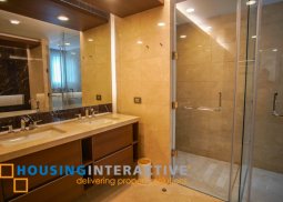 fully furnished luxury 3-bedroom unit from two roxas triangle