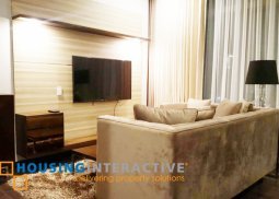 fully furnished 1 bedroom unit for rent at trump tower makati