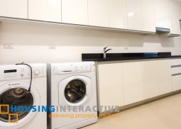 semi furnished 3 br unit for rent at two roxas triangle makati
