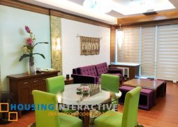 fully furnished 2br unit for sale at bellagio one bgc