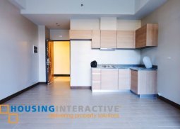 unfurnished studio unit from the venice luxury residences