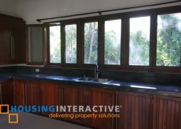 bungalow house and lot with pool for rent at south forbes park