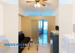fully furnished modern 1-bedroom unit for rent in jazz residences makati