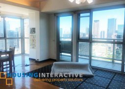 modern fully furnished 2-bedroom unit for sale in one serendra