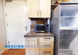 modern fully furnished 1-bedroom unit for sale in one rockwell