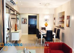 fully furnished 3 br unit for rent at two serendra bgc