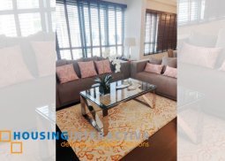 nicely furnished 2br corner unit for rent at edades tower
