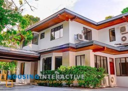 semi furnished 4bedroom house and lot for sale in ayala alabang village