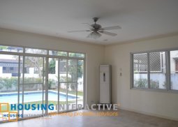 spacious 3 bedroom house and lot for lease at san lorenzo village