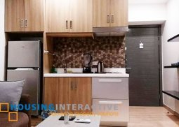 modern and minimalist fully furnished studio unit for rent in knightsbridge