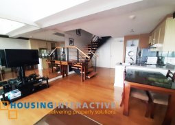 modern fully furnished 1-bedroom unit for sale or lease in one rockwell