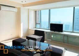 modern semi-furnished 2-bedroom unit for sale in alphaland makati