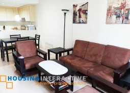 fully furnished 1 br unit for sale at infinity tower bgc