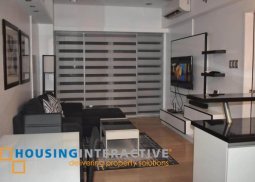 modern fully furnished 1-bedroom unit for sale in st. francis shangri-la place