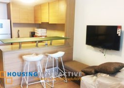 modern semi-furnished 1-bedroom unit for rent in one shangri-la
