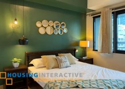 fully furnished 1 bedroom unit for rent in icon plaza bgc