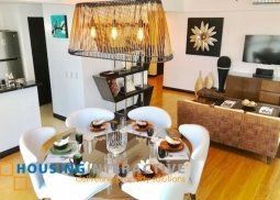 fully furnished 2br unit for rent at one serendra taguig