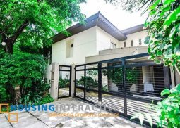 semi furnished 4 bedroom house for sale at ayala alabang village