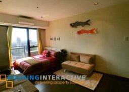 posh studio condo unit at knightsbridge residences, makati for rent