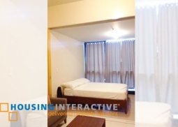 fully furnished studio for rent in bgc