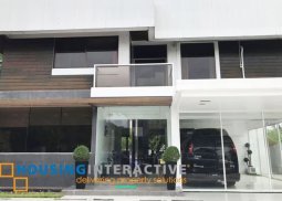 luxurious fully furnished 2-storey, 4-bedroom house with balcony for sale in ayala southvale