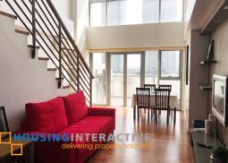 modern 1-bedroom loft for rent in eton residences greenbelt