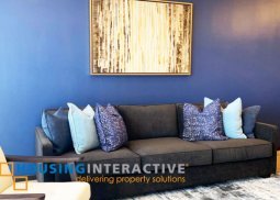 fully furnished 2br unit for sale at the viridian in greenhills