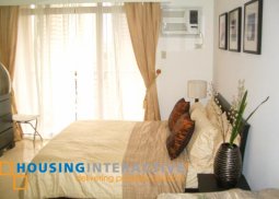 comfy studio unit at paseo parkview, makati for rent