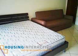 fully furnished studio unit for rent at paseo parkview suites