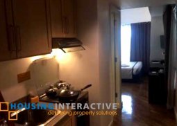 fully furnished studio unit for rent in joya lofts and towers makati