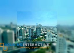 fully furnished 1br unit for rent in one legaspi park makati