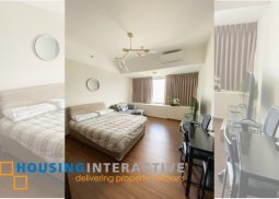 fully furnished studio unit for rent at shang salcedo place