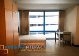 fully furnished studio unit for rent in two central