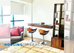 fully furnished studio unit for rent in edades tower