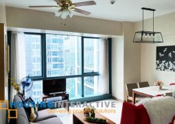 fully furnished 2-bedroom unit for rent in one uptown residences