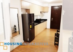 fully furnished studio unit for rent in verve residences