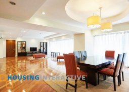 fully furnished 2-bedroom unit for rent in forbes tower