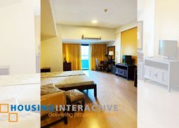 fully furnished studio unit for lease in malayan plaza pasig