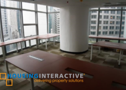 semi-fitted office space for lease in makati