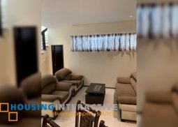semi-furnished timeless 2-story, 3-bedroom house for sale/rent in mahogany place 2