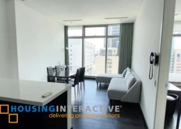 fully furnished 1br unit for lease in trump tower makati