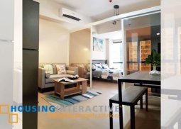 fully furnished studio nit for lease in salcedo skysuites makati