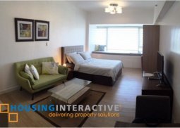 simple studio condo unit for rent at one shangri-la place mandaluyong