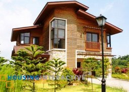 bare 3-bedroom semi-log cabin for sale in tagaytay