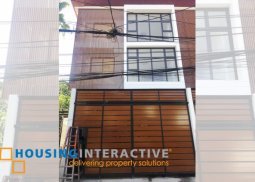 bare 3-bedroom townhouse for sale in san juan city