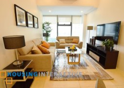 fully furnished 2 bedroom unit for rent in bgc