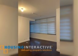 semi furnished 3-bedroom unit with balcony for lease in the suites bgc